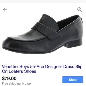 COPY - Beautiful boys black dress shoes